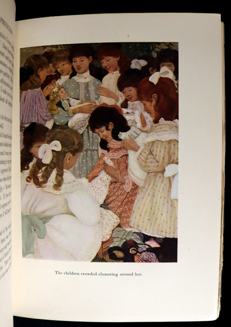 1905 Scarce First Edition - A LITTLE PRINCESS by Frances Hodgson Burnett illustrated by Ethel Franklin Betts Bains.