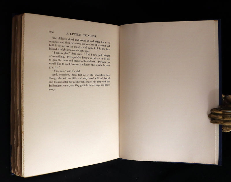 1905 Scarce First Edition - A LITTLE PRINCESS by Frances Hodgson Burnett illustrated by Ethel Franklin Betts Bains.