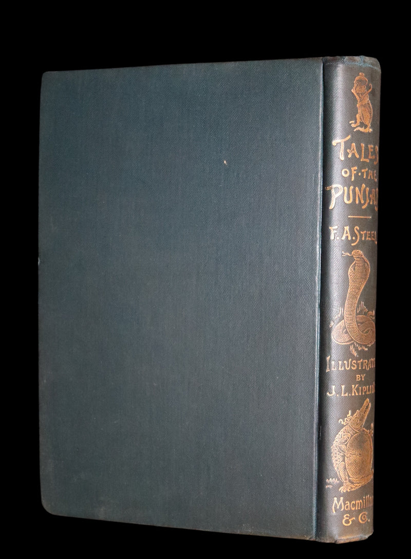 1894 Rare First Edition - Indian Fairy Tales -Tales of the Punjab by Flora Annie Steel.