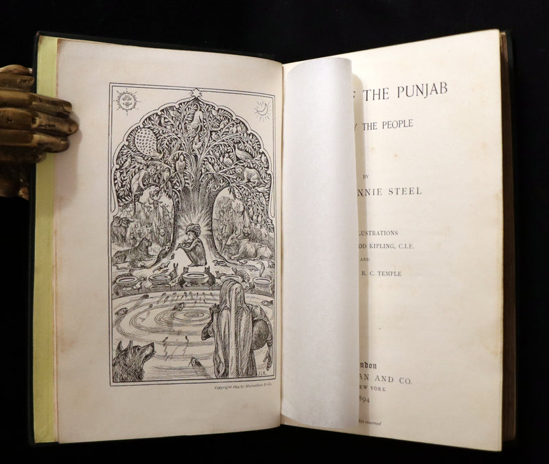 1894 Rare First Edition - Indian Fairy Tales -Tales of the Punjab by Flora Annie Steel.