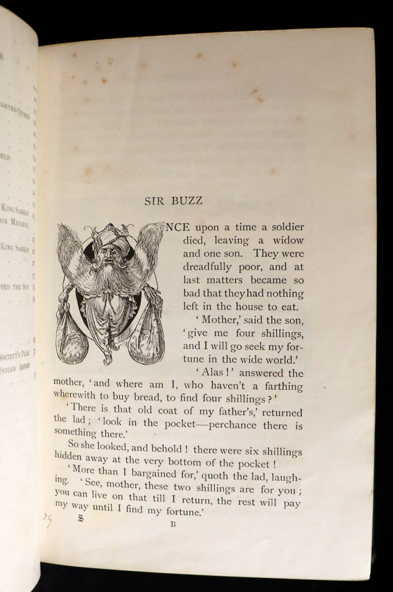1894 Rare First Edition - Indian Fairy Tales -Tales of the Punjab by Flora Annie Steel.