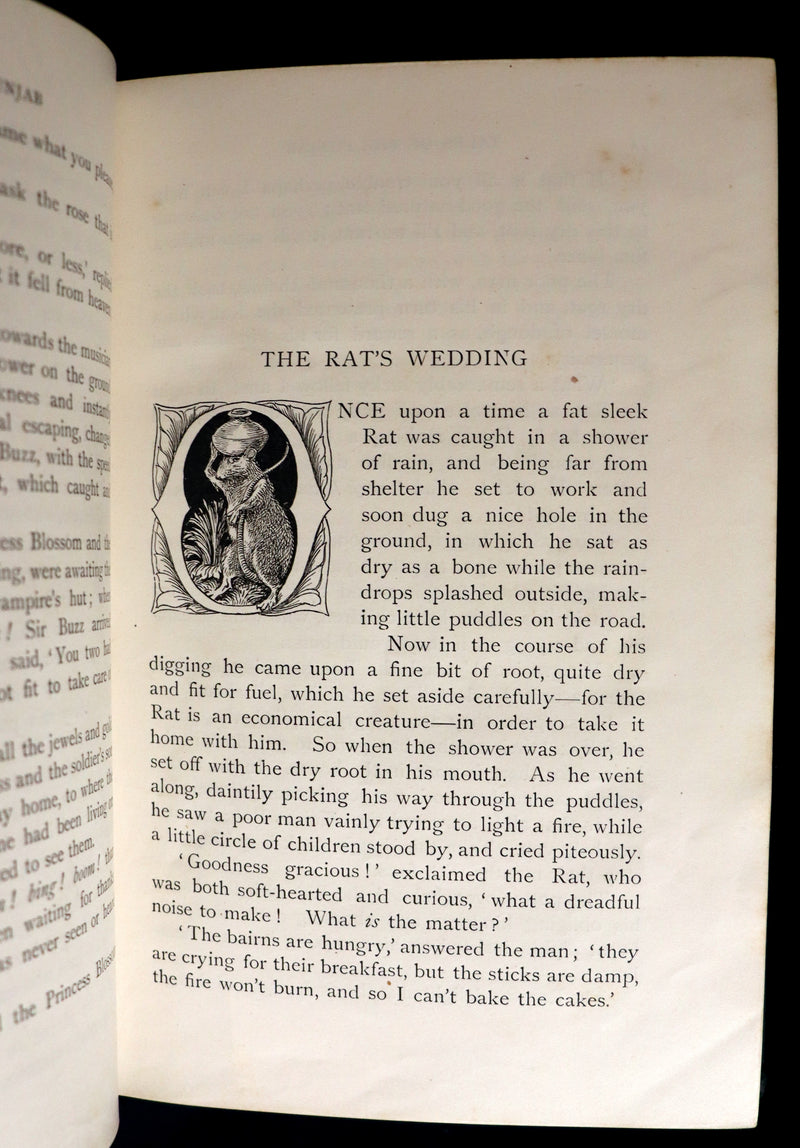 1894 Rare First Edition - Indian Fairy Tales -Tales of the Punjab by Flora Annie Steel.