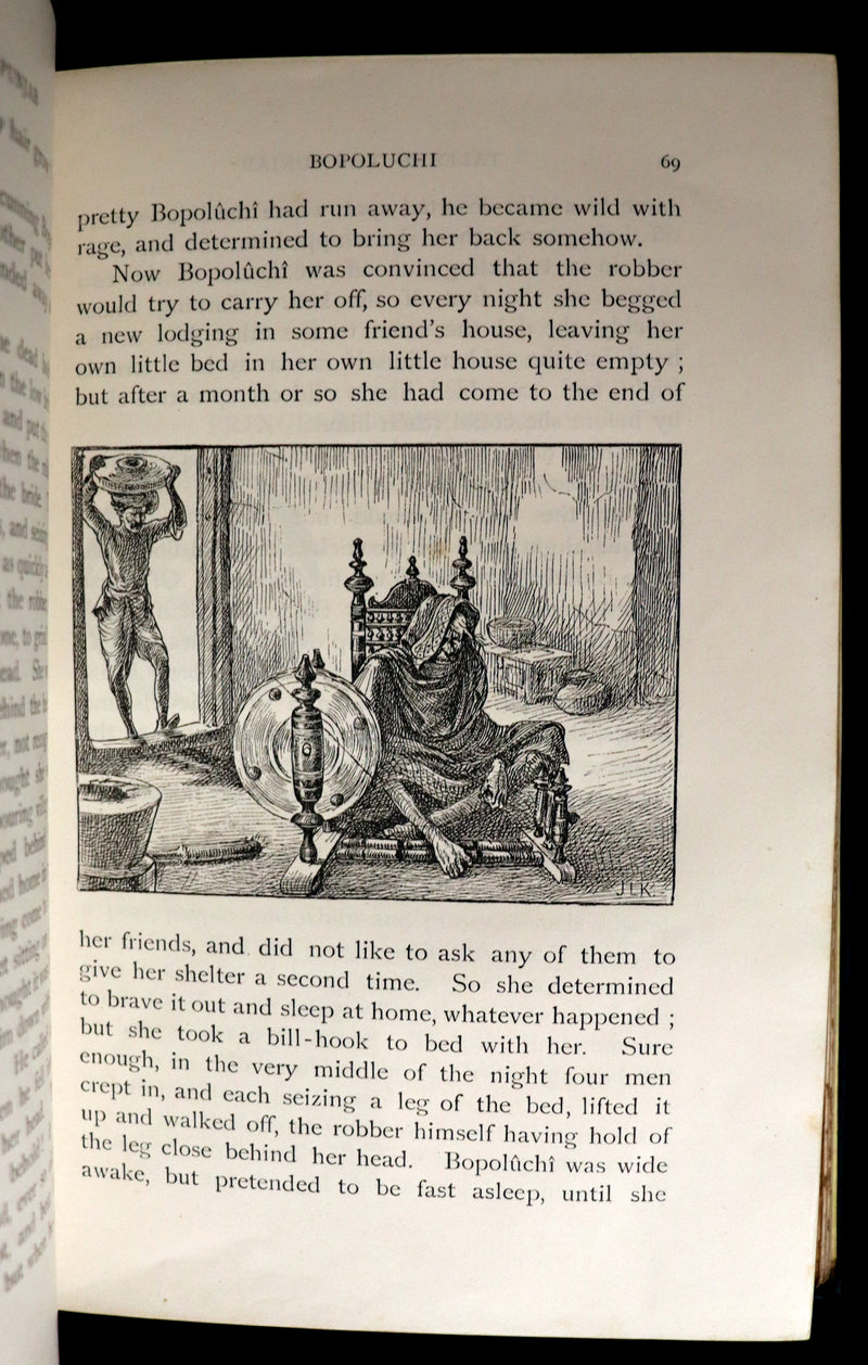 1894 Rare First Edition - Indian Fairy Tales -Tales of the Punjab by Flora Annie Steel.