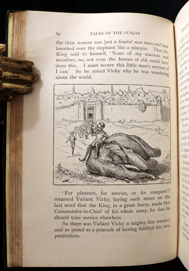 1894 Rare First Edition - Indian Fairy Tales -Tales of the Punjab by Flora Annie Steel.