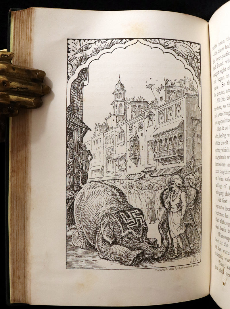 1894 Rare First Edition - Indian Fairy Tales -Tales of the Punjab by Flora Annie Steel.