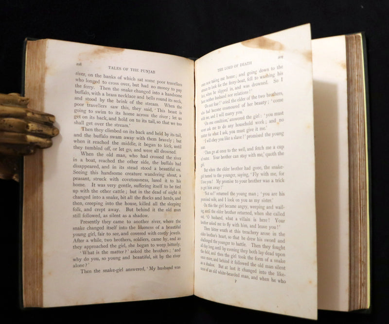 1894 Rare First Edition - Indian Fairy Tales -Tales of the Punjab by Flora Annie Steel.