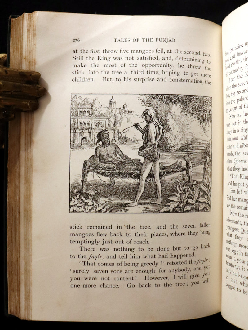 1894 Rare First Edition - Indian Fairy Tales -Tales of the Punjab by Flora Annie Steel.