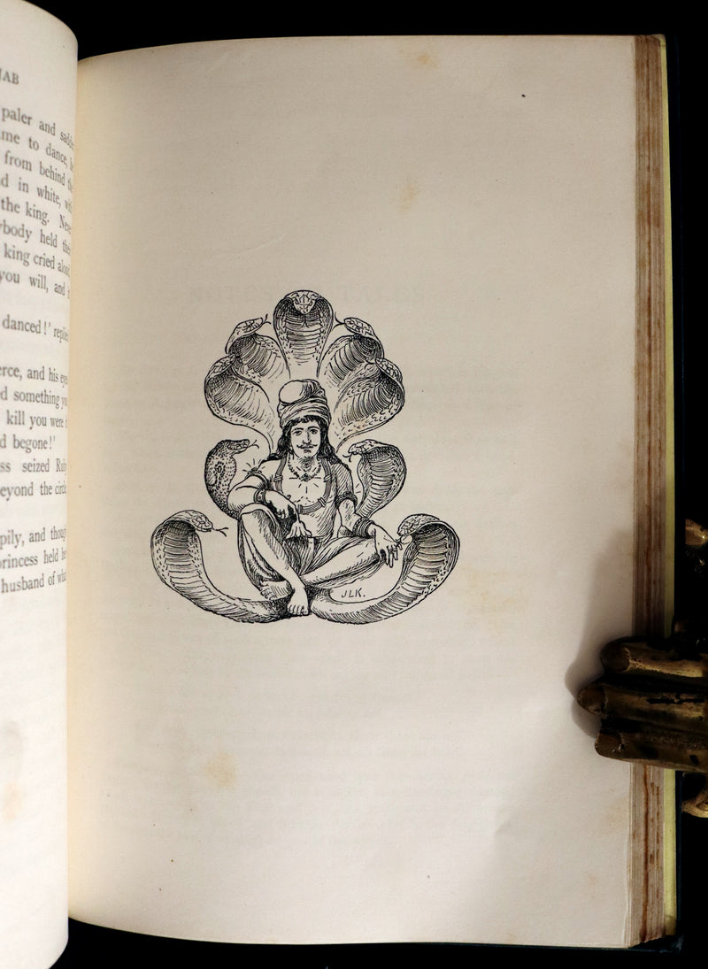 1894 Rare First Edition - Indian Fairy Tales -Tales of the Punjab by Flora Annie Steel.