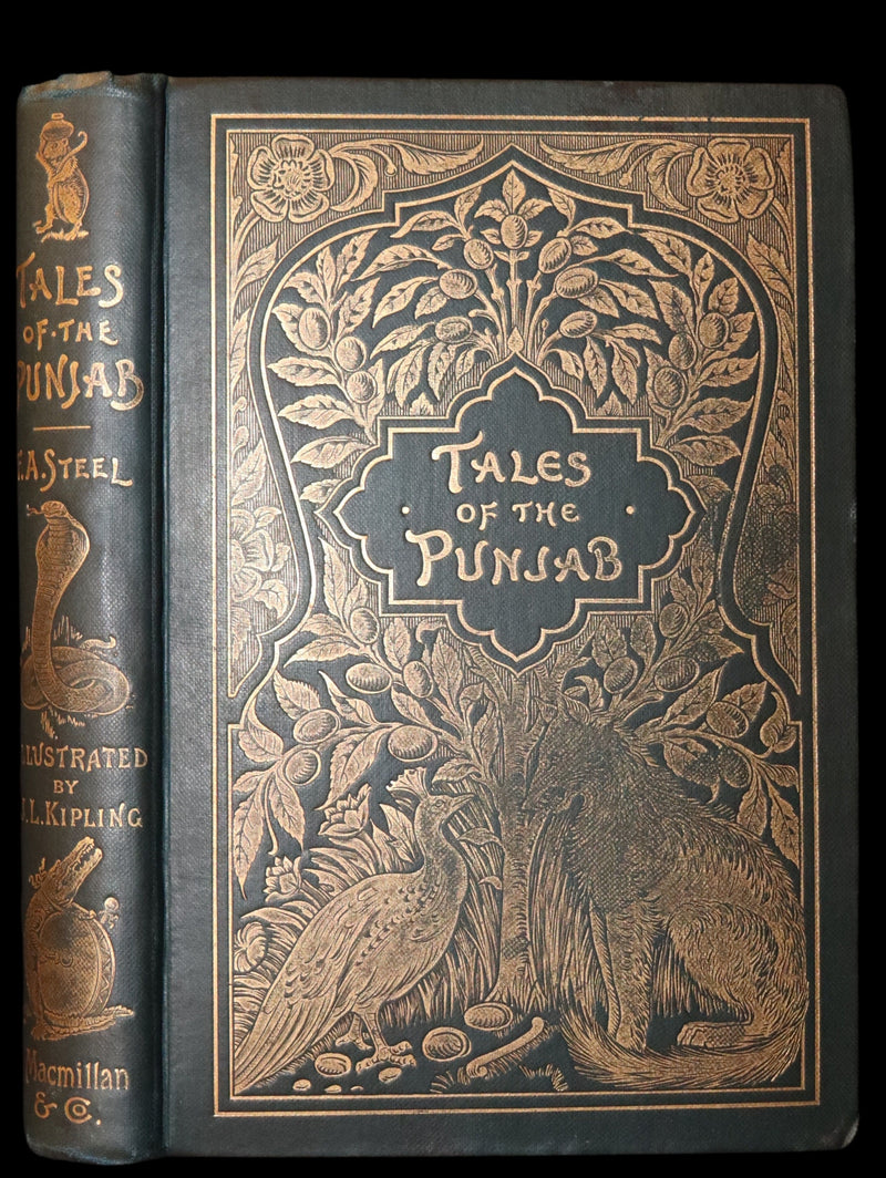 1894 Rare First Edition - Indian Fairy Tales -Tales of the Punjab by Flora Annie Steel.