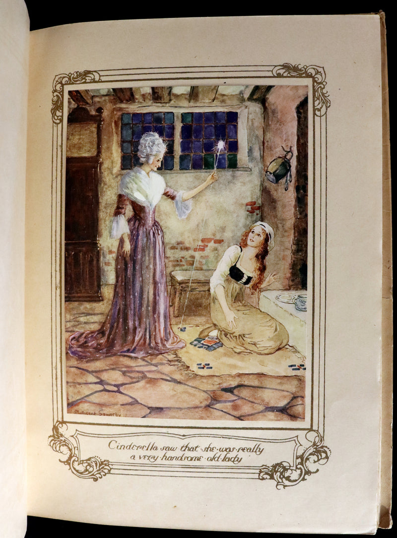 1927 Scarce First Edition - CINDERELLA told by Githa Sowerby & Illustrated by Millicent Sowerby.