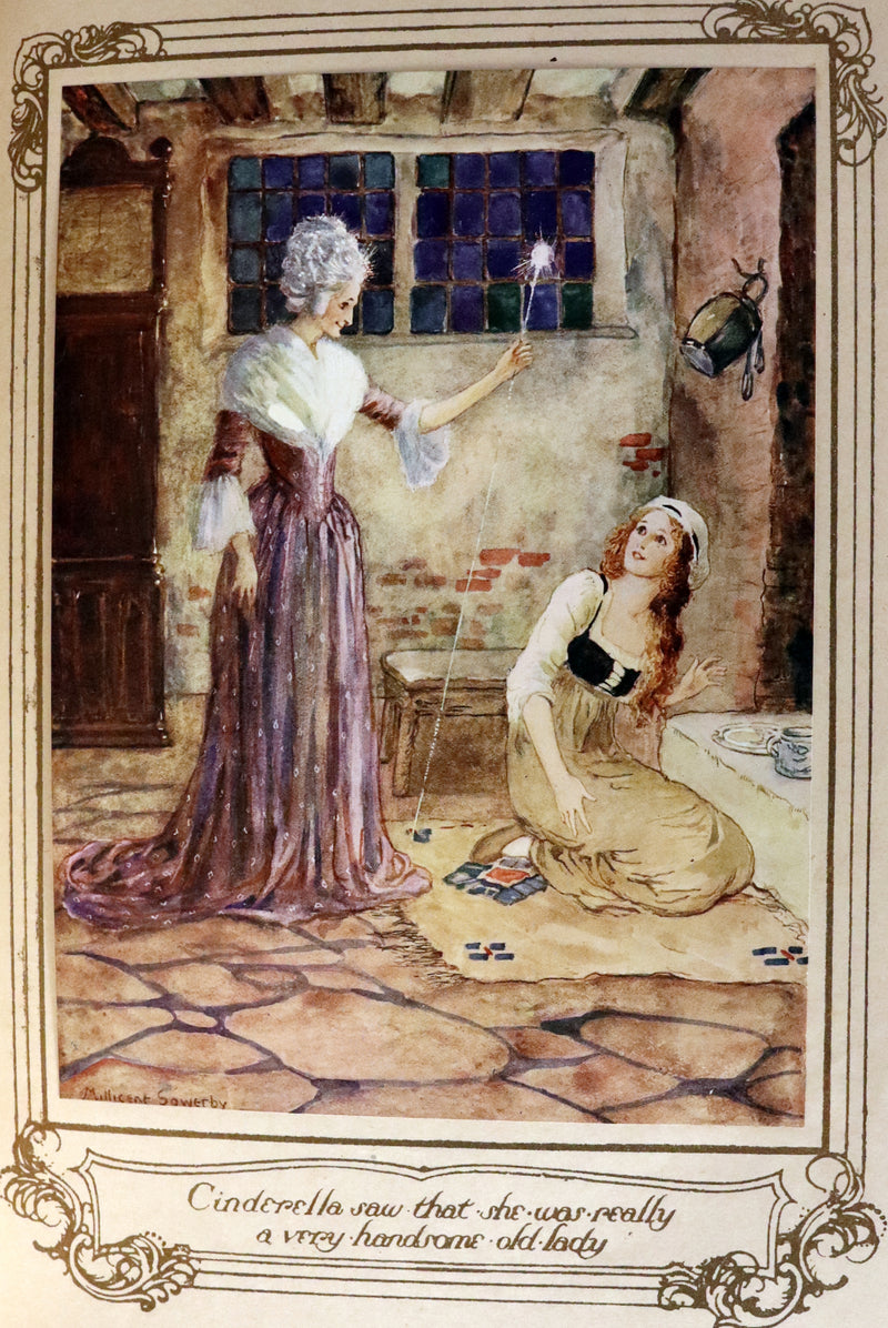 1927 Scarce First Edition - CINDERELLA told by Githa Sowerby & Illustrated by Millicent Sowerby.