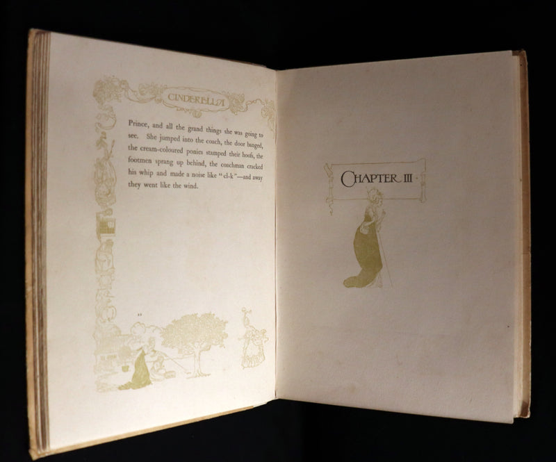 1927 Scarce First Edition - CINDERELLA told by Githa Sowerby & Illustrated by Millicent Sowerby.