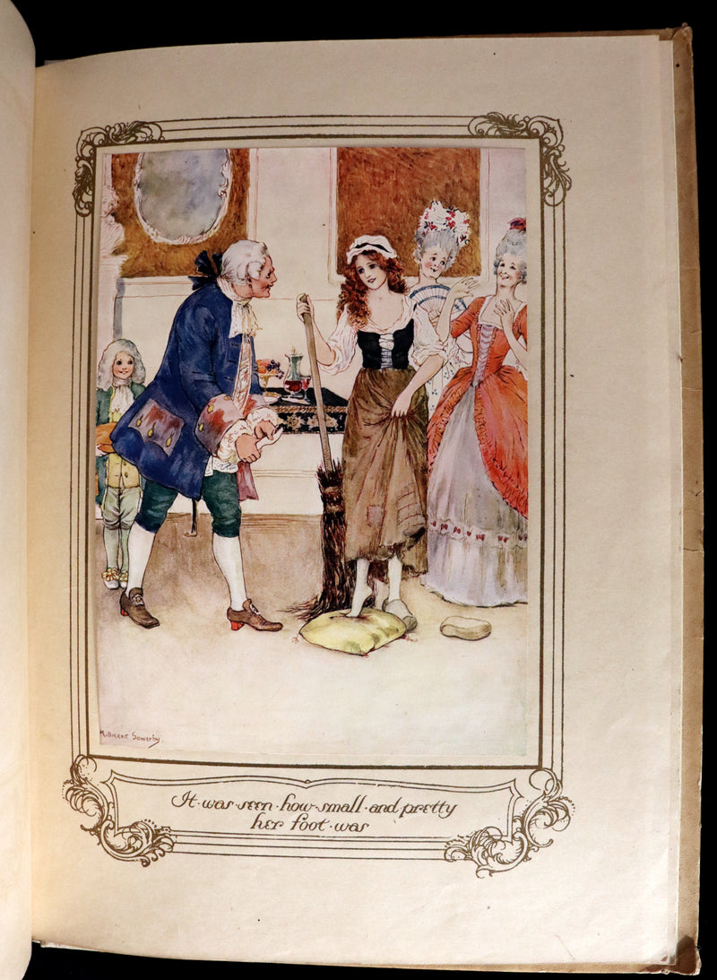1927 Scarce First Edition - CINDERELLA told by Githa Sowerby & Illustrated by Millicent Sowerby.