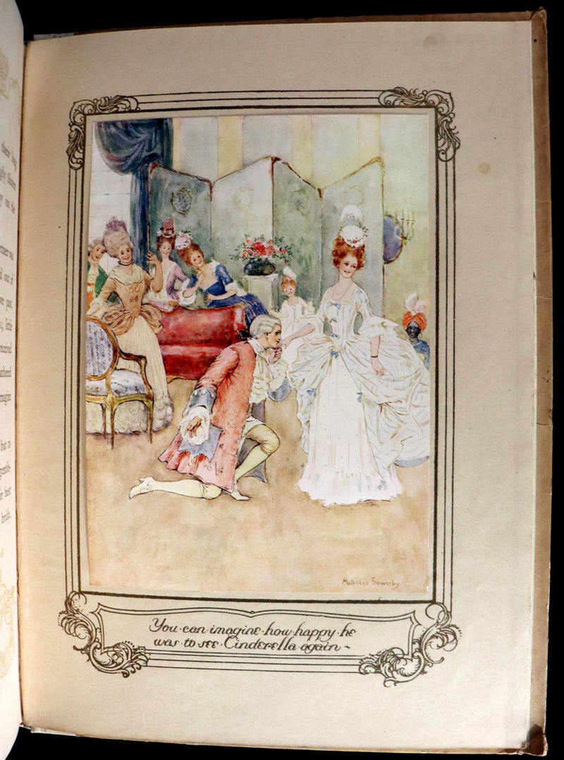 1927 Scarce First Edition - CINDERELLA told by Githa Sowerby & Illustrated by Millicent Sowerby.