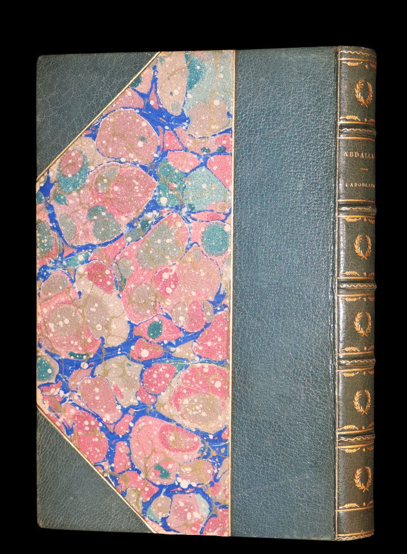1892 Rare Book - ABDALLAH, Or The Four-Leaved Shamrock, An ARAB TALE by Edouard Laboulaye.