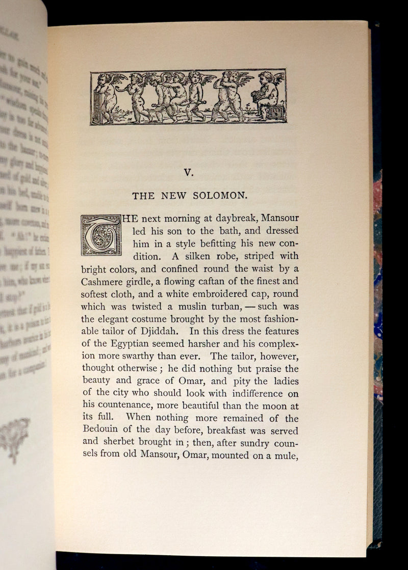 1892 Rare Book - ABDALLAH, Or The Four-Leaved Shamrock, An ARAB TALE by Edouard Laboulaye.