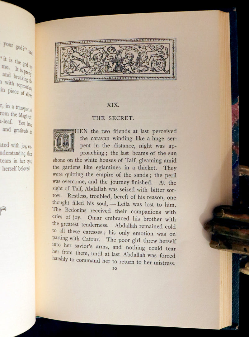 1892 Rare Book - ABDALLAH, Or The Four-Leaved Shamrock, An ARAB TALE by Edouard Laboulaye.