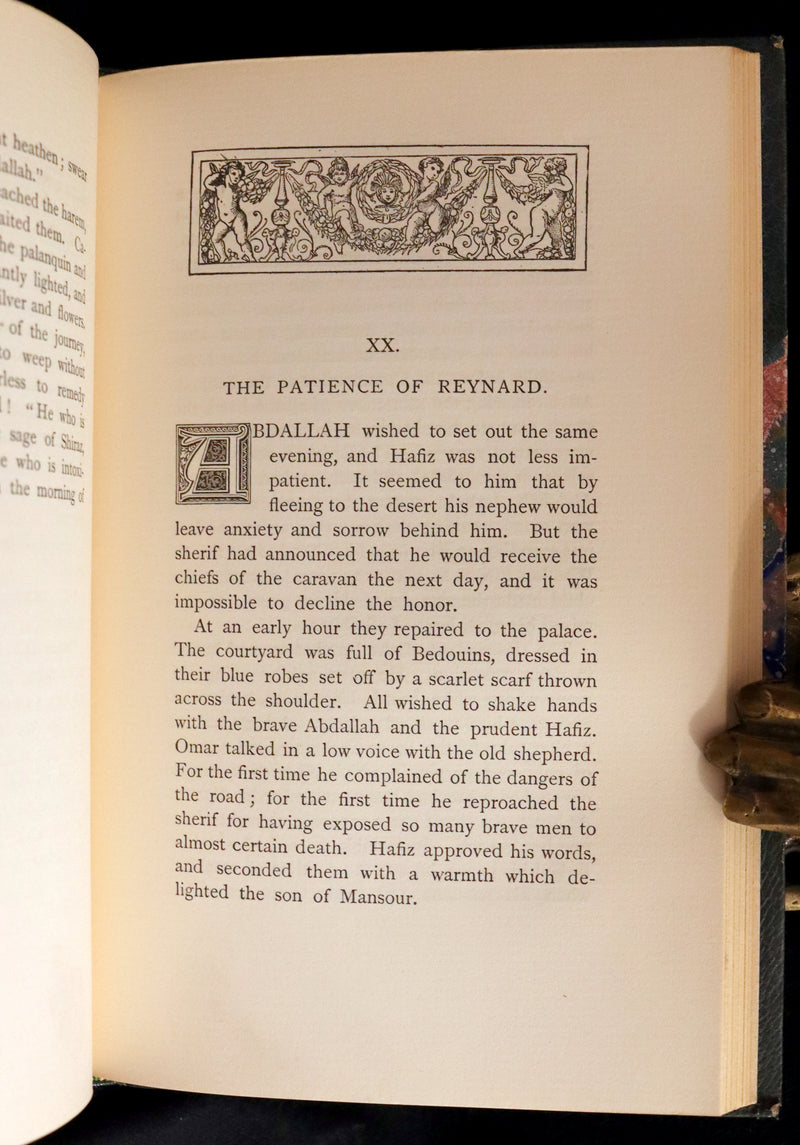 1892 Rare Book - ABDALLAH, Or The Four-Leaved Shamrock, An ARAB TALE by Edouard Laboulaye.