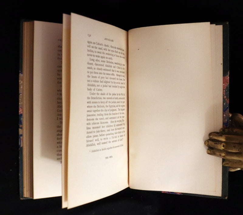 1892 Rare Book - ABDALLAH, Or The Four-Leaved Shamrock, An ARAB TALE by Edouard Laboulaye.