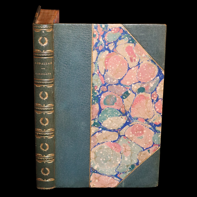 1892 Rare Book - ABDALLAH, Or The Four-Leaved Shamrock, An ARAB TALE by Edouard Laboulaye.