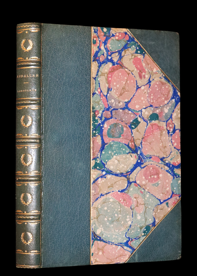 1892 Rare Book - ABDALLAH, Or The Four-Leaved Shamrock, An ARAB TALE by Edouard Laboulaye.
