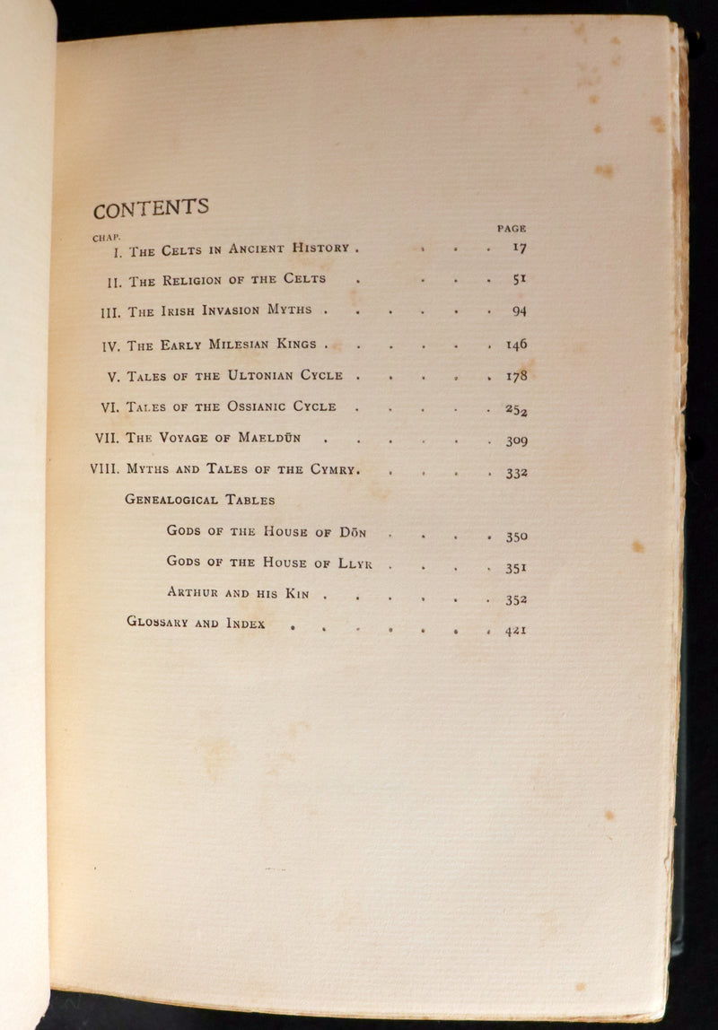 1910 Rare Book - Myths & Legends of the CELTIC Race by Thomas William Hazen Rolleston. Illustrated.