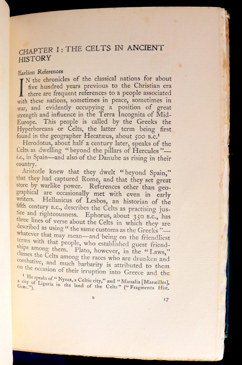 1910 Rare Book - Myths & Legends of the CELTIC Race by Thomas William Hazen Rolleston. Illustrated.
