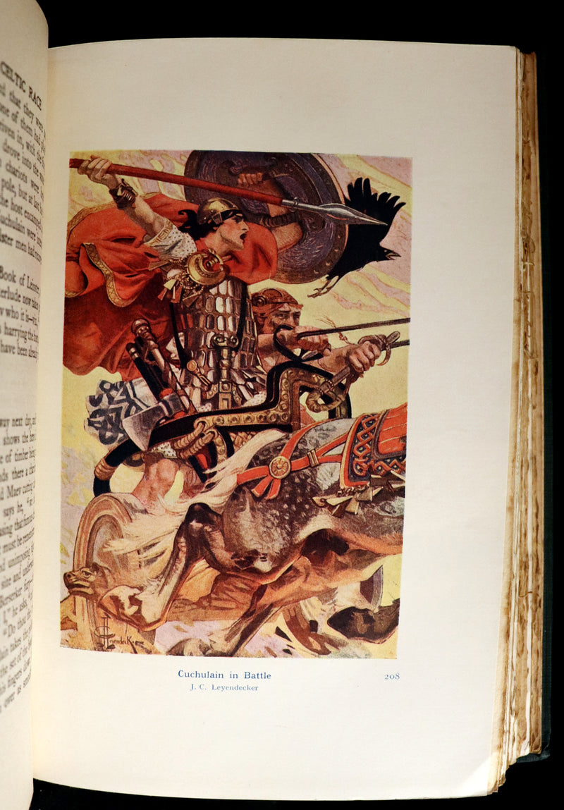 1910 Rare Book - Myths & Legends of the CELTIC Race by Thomas William Hazen Rolleston. Illustrated.