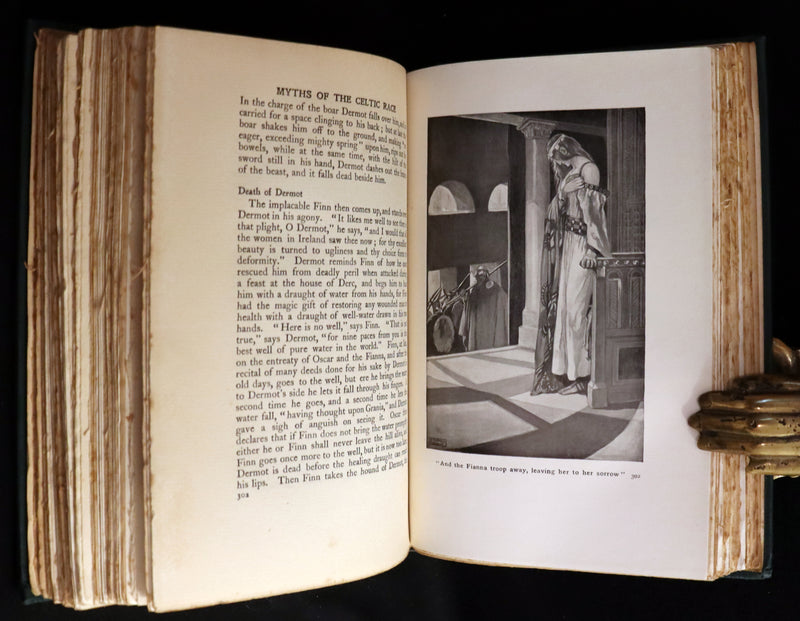 1910 Rare Book - Myths & Legends of the CELTIC Race by Thomas William Hazen Rolleston. Illustrated.