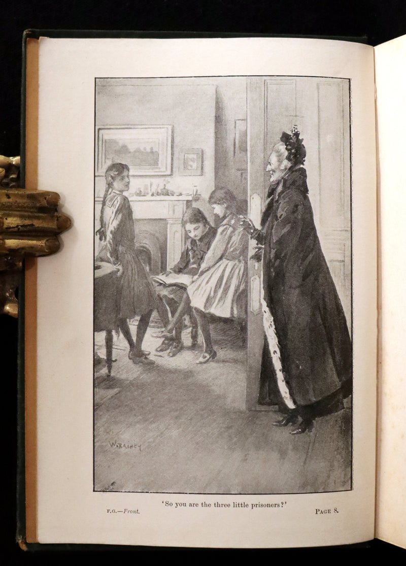 1917 Rare First Edition - The FAIRY GODMOTHER by L. T. Meade, illustrated by W. Rainey.