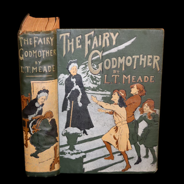 1917 Rare First Edition - The FAIRY GODMOTHER by L. T. Meade, illustrated by W. Rainey.