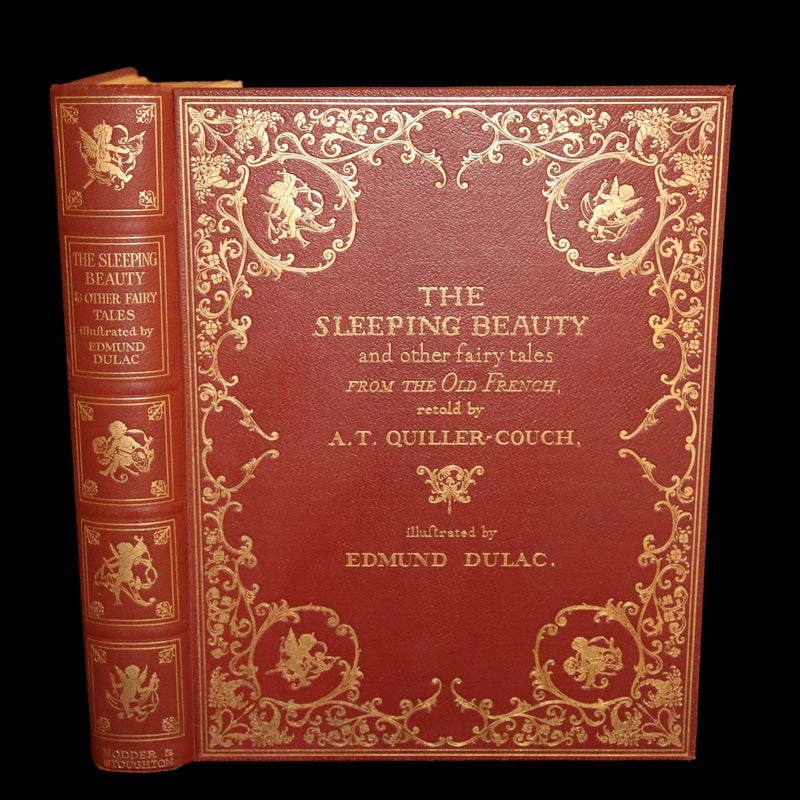 1910 Rare First Edition - EDMUND DULAC'S SLEEPING BEAUTY and Other Fairy Tales. Illustrated.