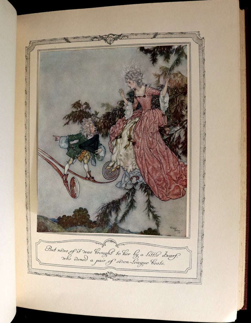 1910 Rare First Edition - EDMUND DULAC'S SLEEPING BEAUTY and Other Fairy Tales. Illustrated.