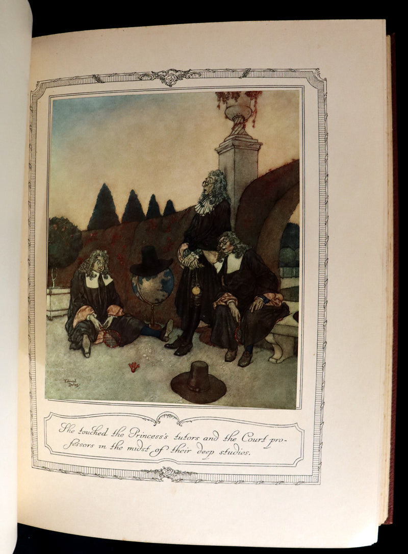 1910 Rare First Edition - EDMUND DULAC'S SLEEPING BEAUTY and Other Fairy Tales. Illustrated.