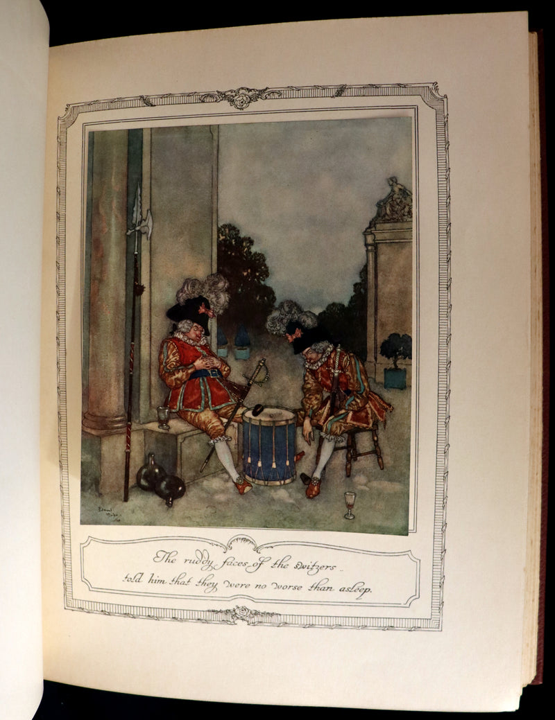 1910 Rare First Edition - EDMUND DULAC'S SLEEPING BEAUTY and Other Fairy Tales. Illustrated.
