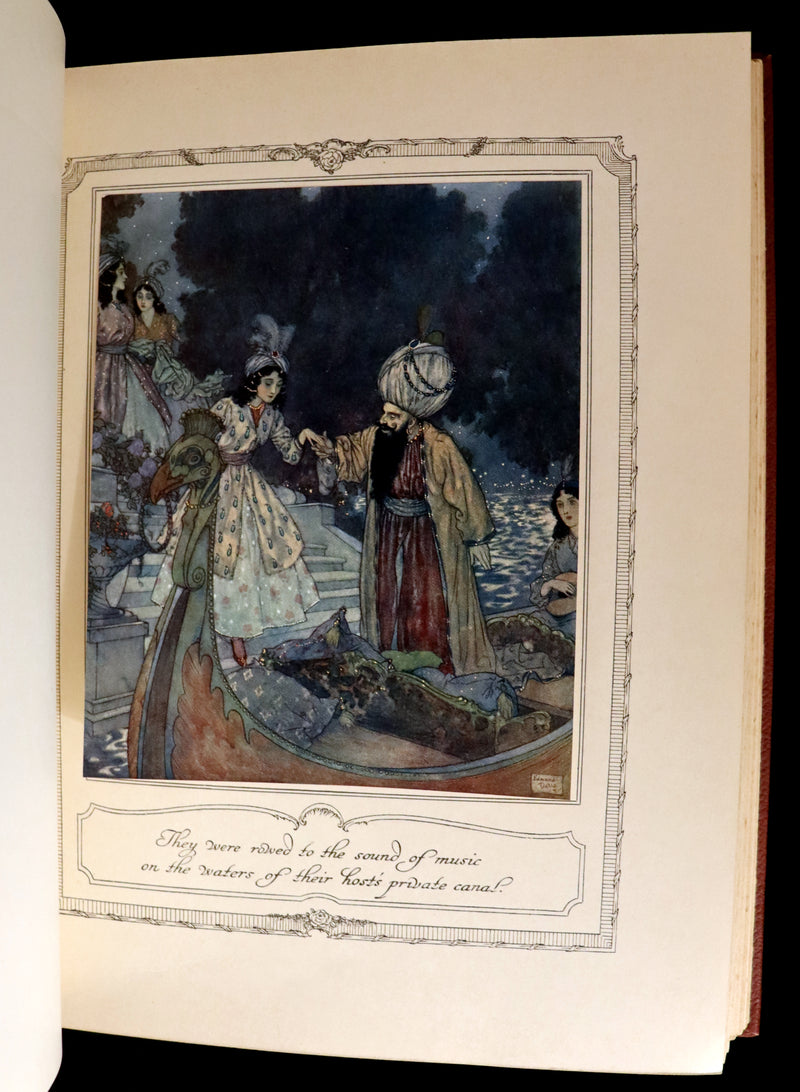 1910 Rare First Edition - EDMUND DULAC'S SLEEPING BEAUTY and Other Fairy Tales. Illustrated.