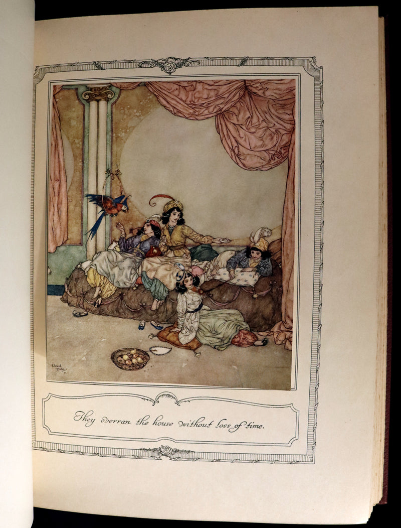 1910 Rare First Edition - EDMUND DULAC'S SLEEPING BEAUTY and Other Fairy Tales. Illustrated.