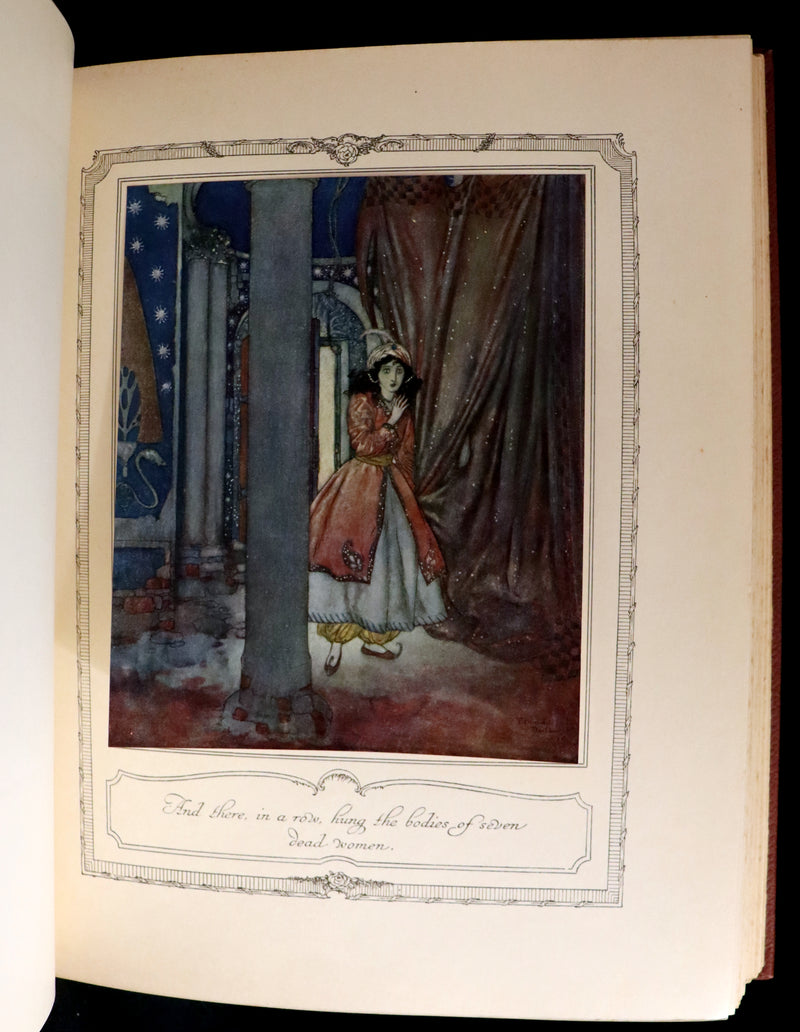 1910 Rare First Edition - EDMUND DULAC'S SLEEPING BEAUTY and Other Fairy Tales. Illustrated.