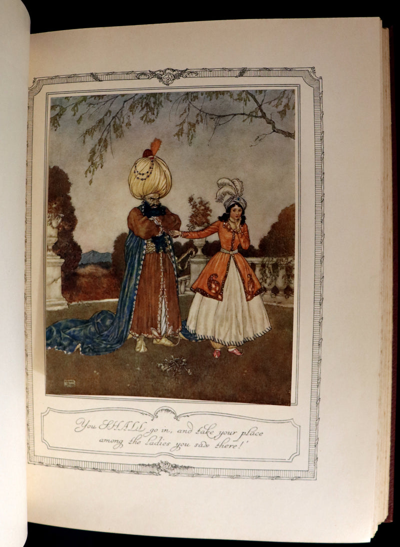 1910 Rare First Edition - EDMUND DULAC'S SLEEPING BEAUTY and Other Fairy Tales. Illustrated.