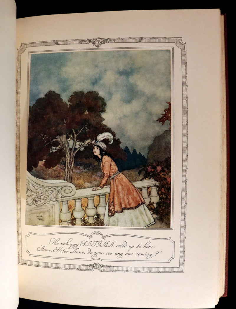 1910 Rare First Edition - EDMUND DULAC'S SLEEPING BEAUTY and Other Fairy Tales. Illustrated.