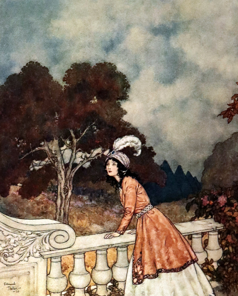 1910 Rare First Edition - EDMUND DULAC'S SLEEPING BEAUTY and Other Fairy Tales. Illustrated.