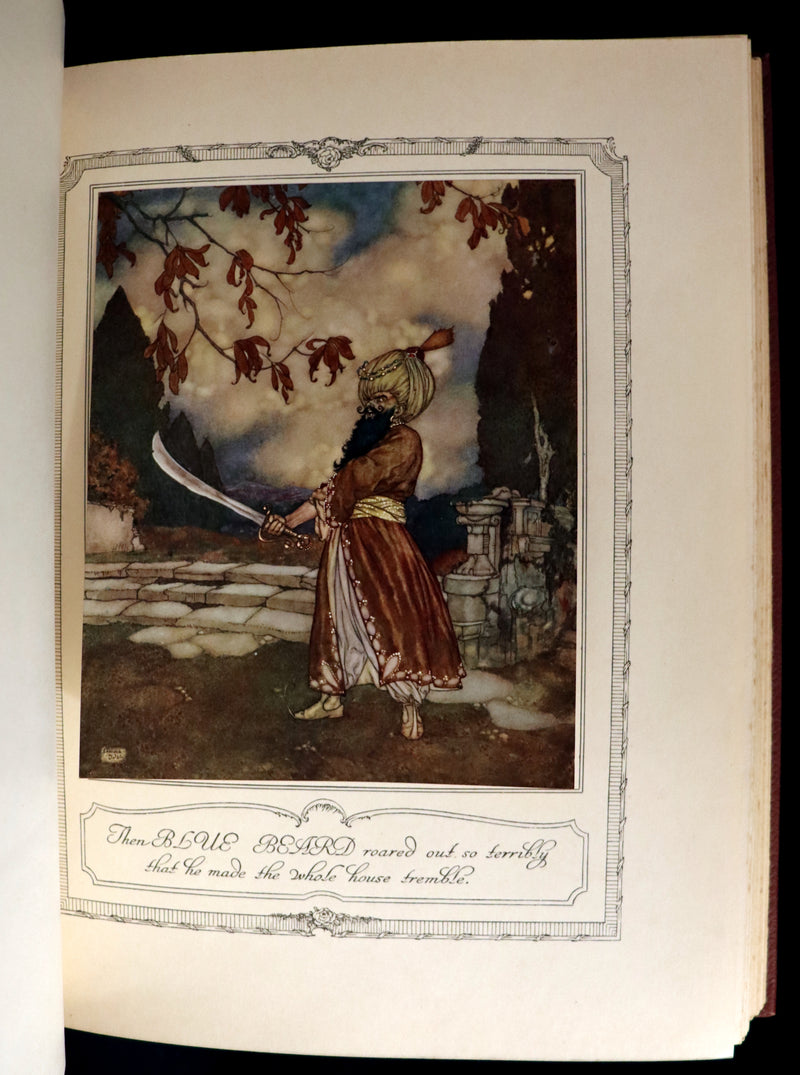 1910 Rare First Edition - EDMUND DULAC'S SLEEPING BEAUTY and Other Fairy Tales. Illustrated.