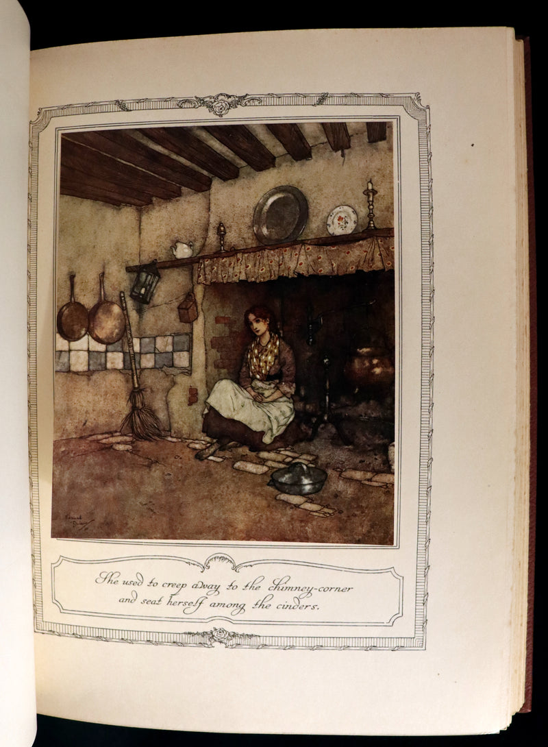 1910 Rare First Edition - EDMUND DULAC'S SLEEPING BEAUTY and Other Fairy Tales. Illustrated.