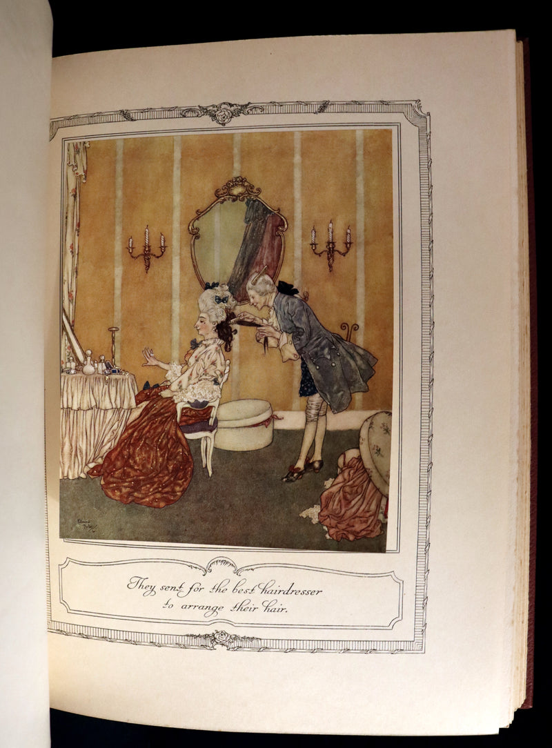 1910 Rare First Edition - EDMUND DULAC'S SLEEPING BEAUTY and Other Fairy Tales. Illustrated.