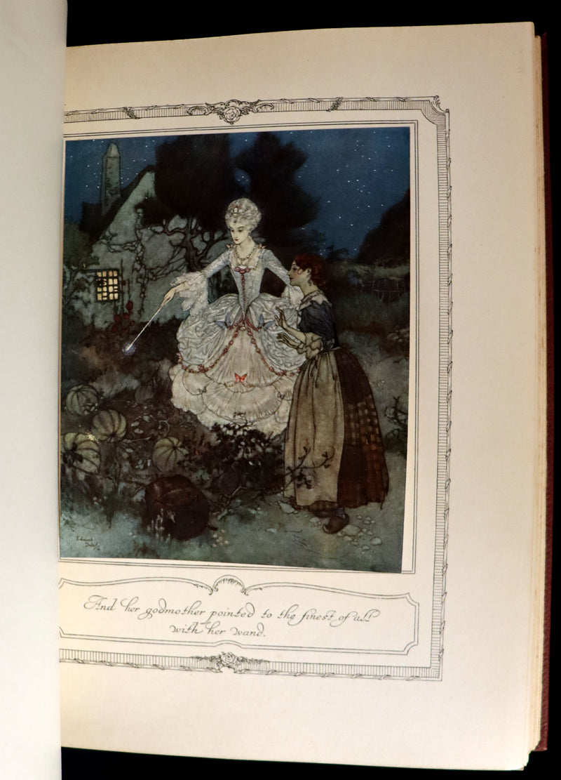 1910 Rare First Edition - EDMUND DULAC'S SLEEPING BEAUTY and Other Fairy Tales. Illustrated.