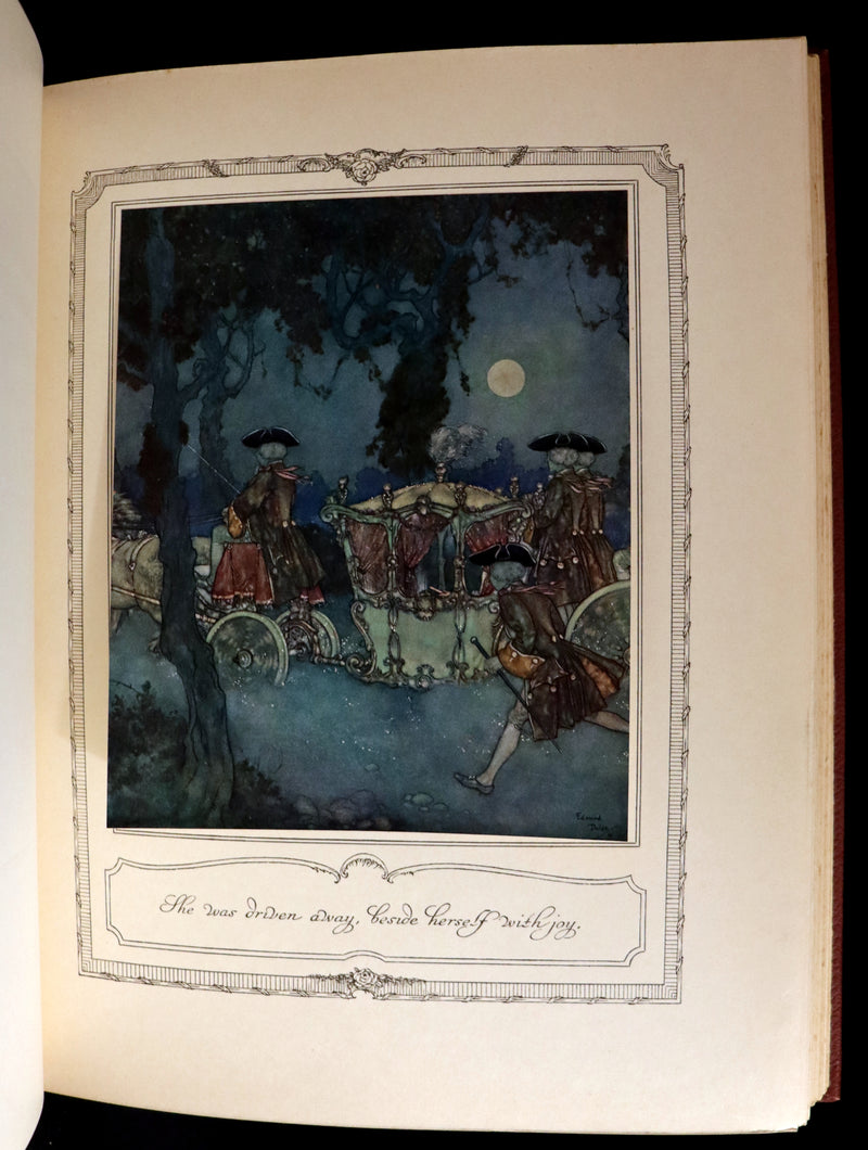 1910 Rare First Edition - EDMUND DULAC'S SLEEPING BEAUTY and Other Fairy Tales. Illustrated.