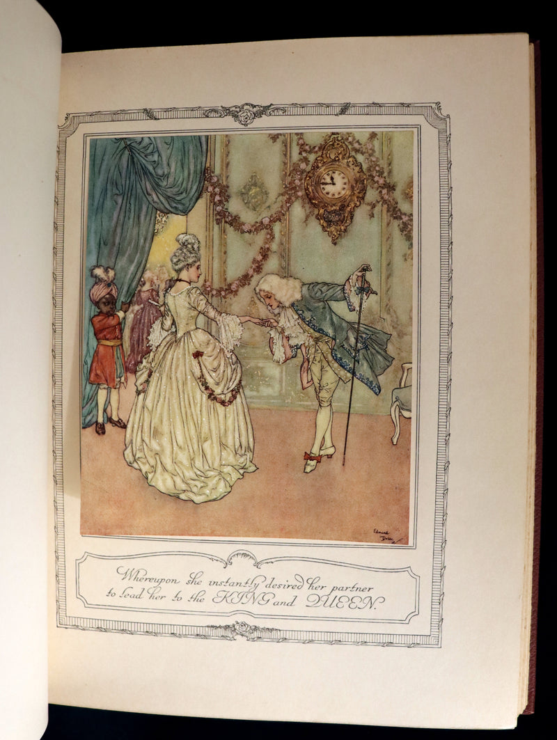 1910 Rare First Edition - EDMUND DULAC'S SLEEPING BEAUTY and Other Fairy Tales. Illustrated.