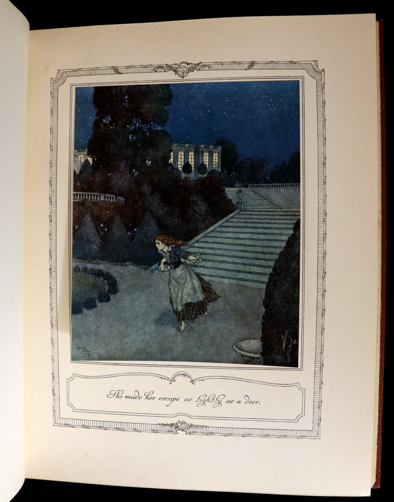 1910 Rare First Edition - EDMUND DULAC'S SLEEPING BEAUTY and Other Fairy Tales. Illustrated.