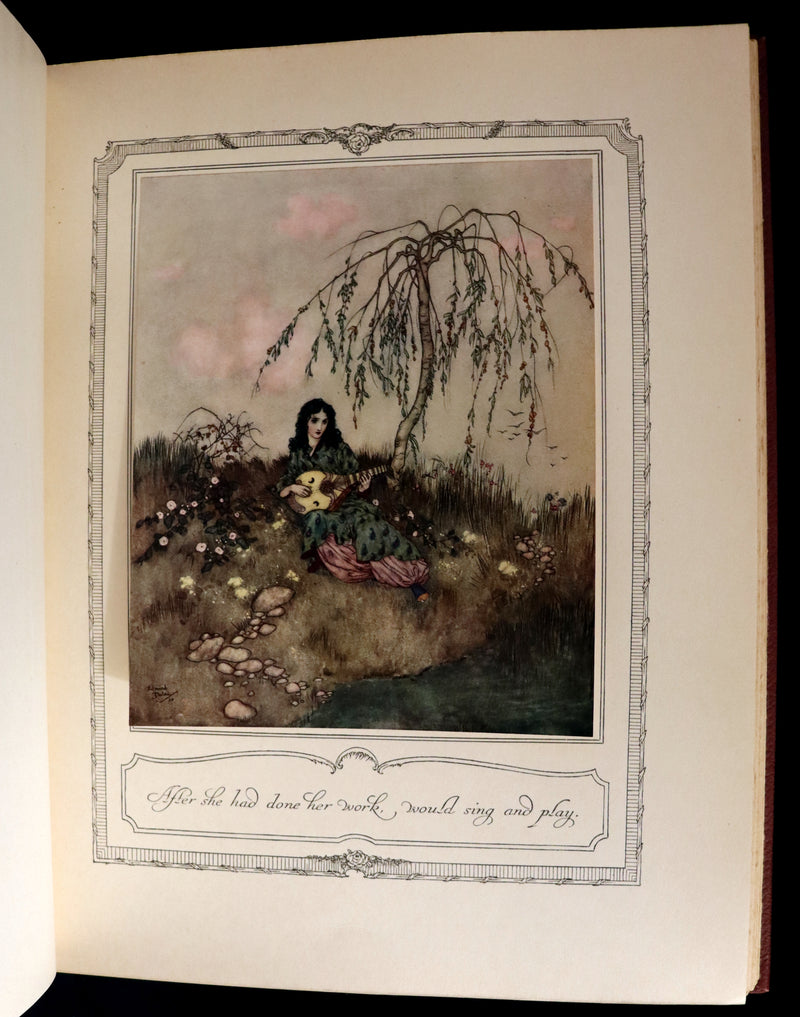 1910 Rare First Edition - EDMUND DULAC'S SLEEPING BEAUTY and Other Fairy Tales. Illustrated.
