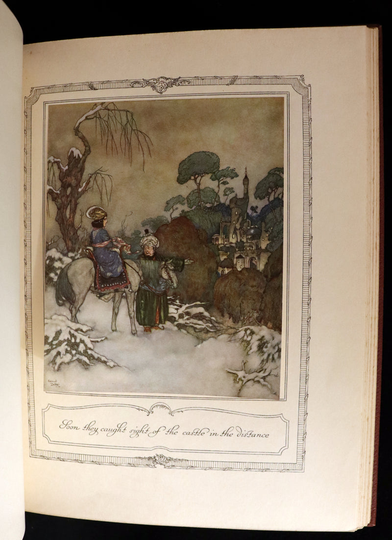 1910 Rare First Edition - EDMUND DULAC'S SLEEPING BEAUTY and Other Fairy Tales. Illustrated.